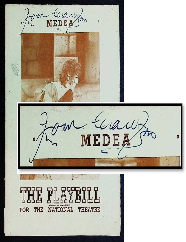 Medea &mdash; National Theatre Playbill [Signed by Joan Crawford