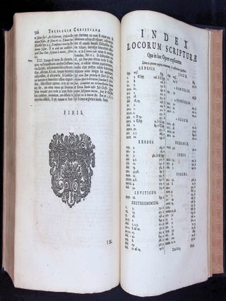 Theologia Christiana ad Praxin Pietatis ac Promotionem Pacis Christian&aelig; Unic&egrave; Directa [First Edition] [John Locke Confidant] [1686] [Johann Christoph Wolf Copy]