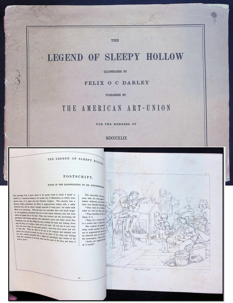 Illustrations of the Legend of Sleepy Hollow [Designed and Etched by Felix O. C. Darley for the...