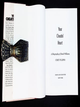 Your Cheatin' Heart: A Biography of Hank Williams [SIGNED]