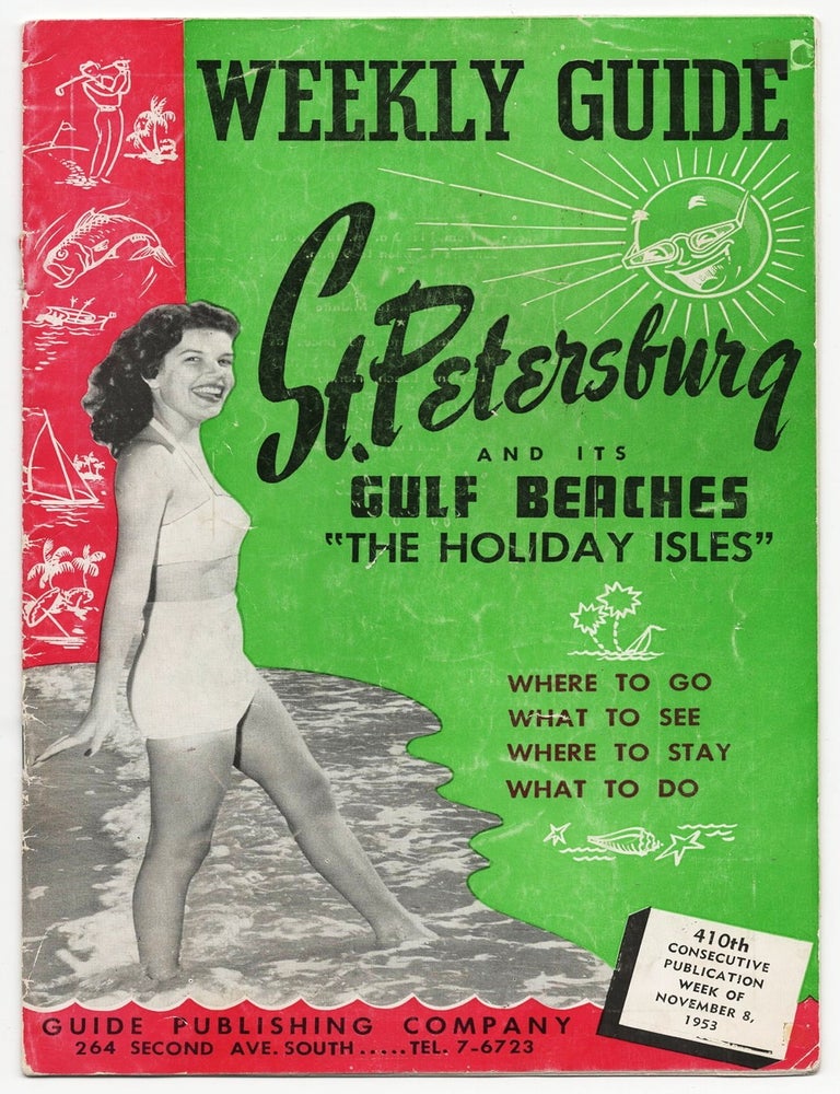 Weekly Guide: St. Petersburg and Its Gulf Beaches, 'The Holiday Isles' [1953
