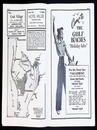 Weekly Guide: St. Petersburg and Its Gulf Beaches, 'The Holiday Isles' [1953]