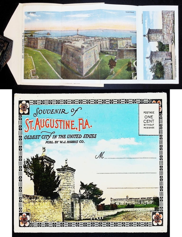 Souvenir of St. Augustine, Fla.: Oldest City in the United States [Accordion-Fold View Book &mdash;...
