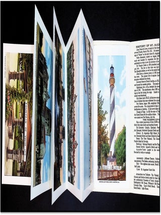 Souvenir of St. Augustine, Fla.: Oldest City in the United States [Accordion-Fold View Book &mdash; 16 Color Views &mdash; 1912]