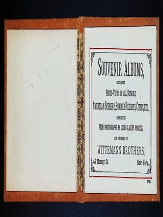 Views of Chicago [Souvenir accordion-fold view album, with photographic views reproduced by Louis Glaser&rsquo;s Process.]