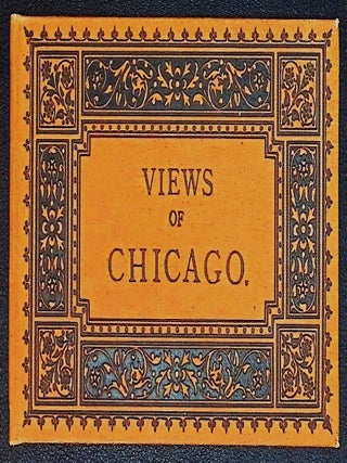 Views of Chicago [Souvenir accordion-fold view album, with photographic views reproduced by Louis Glaser&rsquo;s Process.]