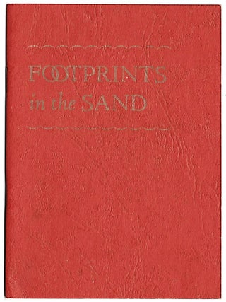 Footprints in the Sand [Poor Richard Press Keepsake &mdash; One of 250 Copies]