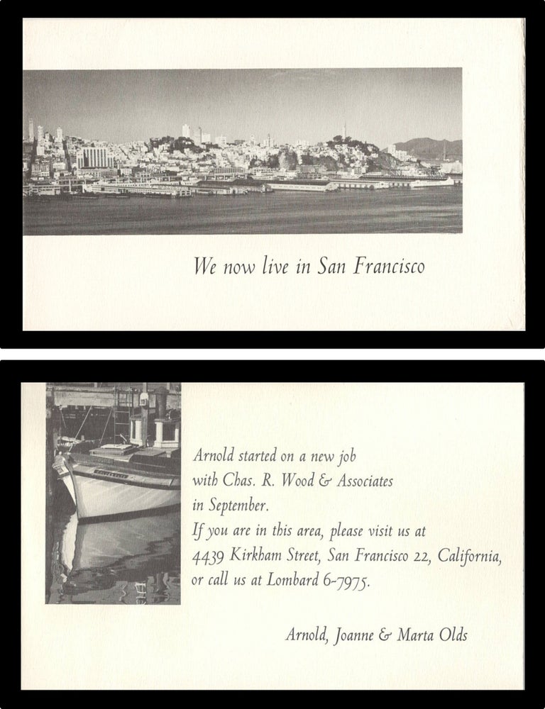 We Now Live in San Francisco [Mid-Century Moving Announcement
