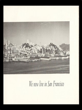 We Now Live in San Francisco [Mid-Century Moving Announcement]