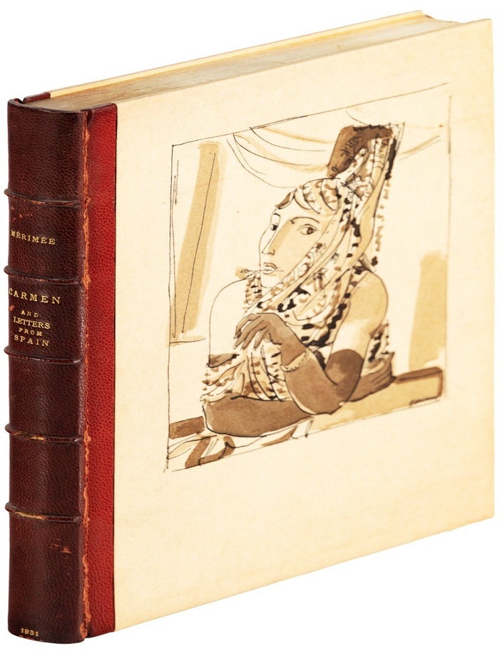 Carmen and Letters from Spain [No. XI of 50 Copies on Imperial Japan Vellum. Prosper M&eacute;rim&eacute;e.