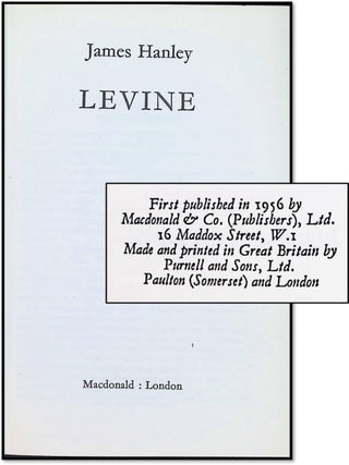 Levine [Postwar Britain]