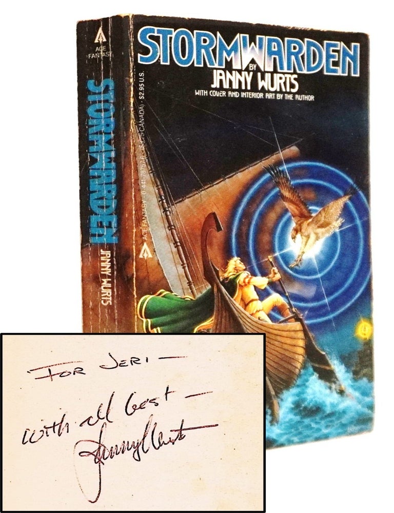 Stormwarden [Inscribed by Janny Wurts &mdash; Author & Artist