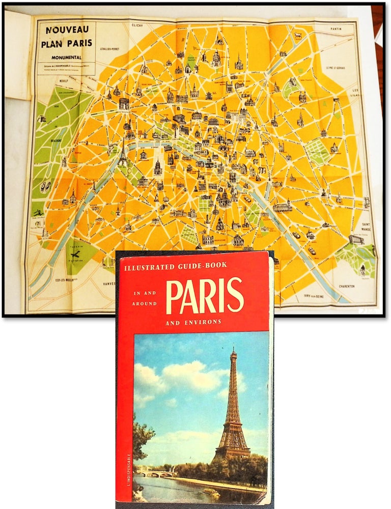 In and Around Paris and Environs: Illustrated Guide to Paris, Enghien-les-Bains, Versailles,...
