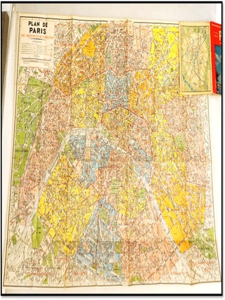 In and Around Paris and Environs: Illustrated Guide to Paris, Enghien-les-Bains, Versailles, Vincennes [With Large Two-Sided Folding Color Map]