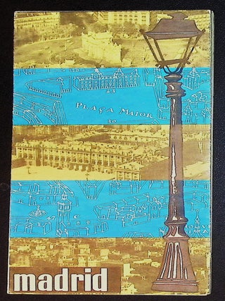 Madrid: Folding Tourist Map and City Plan [With Metro, Road & Transit Maps] [c1960]