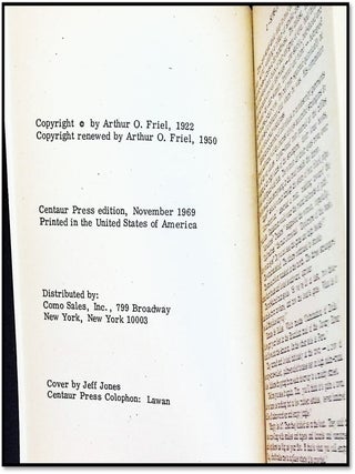 The Pathless Trail [Centaur Press Time-Lost Series &mdash; Inscribed by Publishers Donald M. Grant and Charles M. Collins]