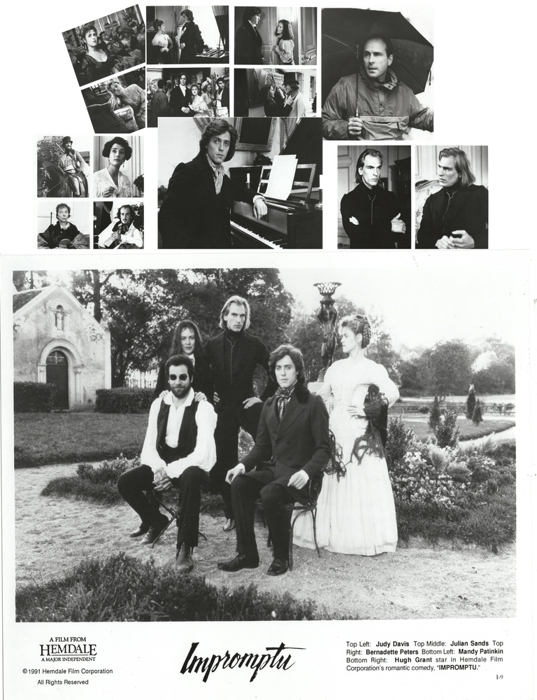 Impromptu (1991) [Complete Consecutive Set of 10 Original Promotional Stills &mdash; 18 Images