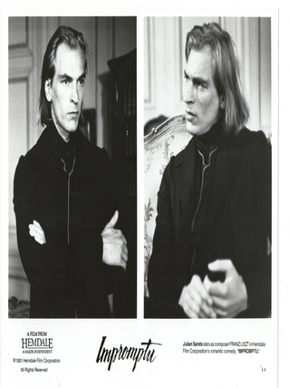 Impromptu (1991) [Complete Consecutive Set of 10 Original Promotional Stills &mdash; 18 Images]