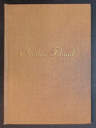On This Island. W. H. Auden.