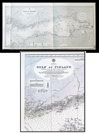 Item #22522 Baltic: Gulf of Finland [British Admiralty Chart No. 2191 &mdash; 1875 Chart, Corrected...