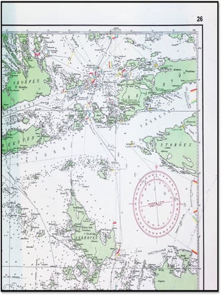 [Norwegian Nautical Chart No. 26 &mdash; Corrected Working Chart] Den Norske Kyst: Fra Haastenen til Lille Batalden &mdash; Dybder i Favner