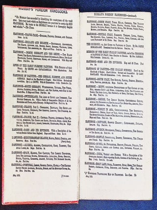 A Handbook of Rome and Its Environs [Twelfth Edition &mdash; With Numerous Plans, Folding Maps & 76-Page Handbook Advertiser]