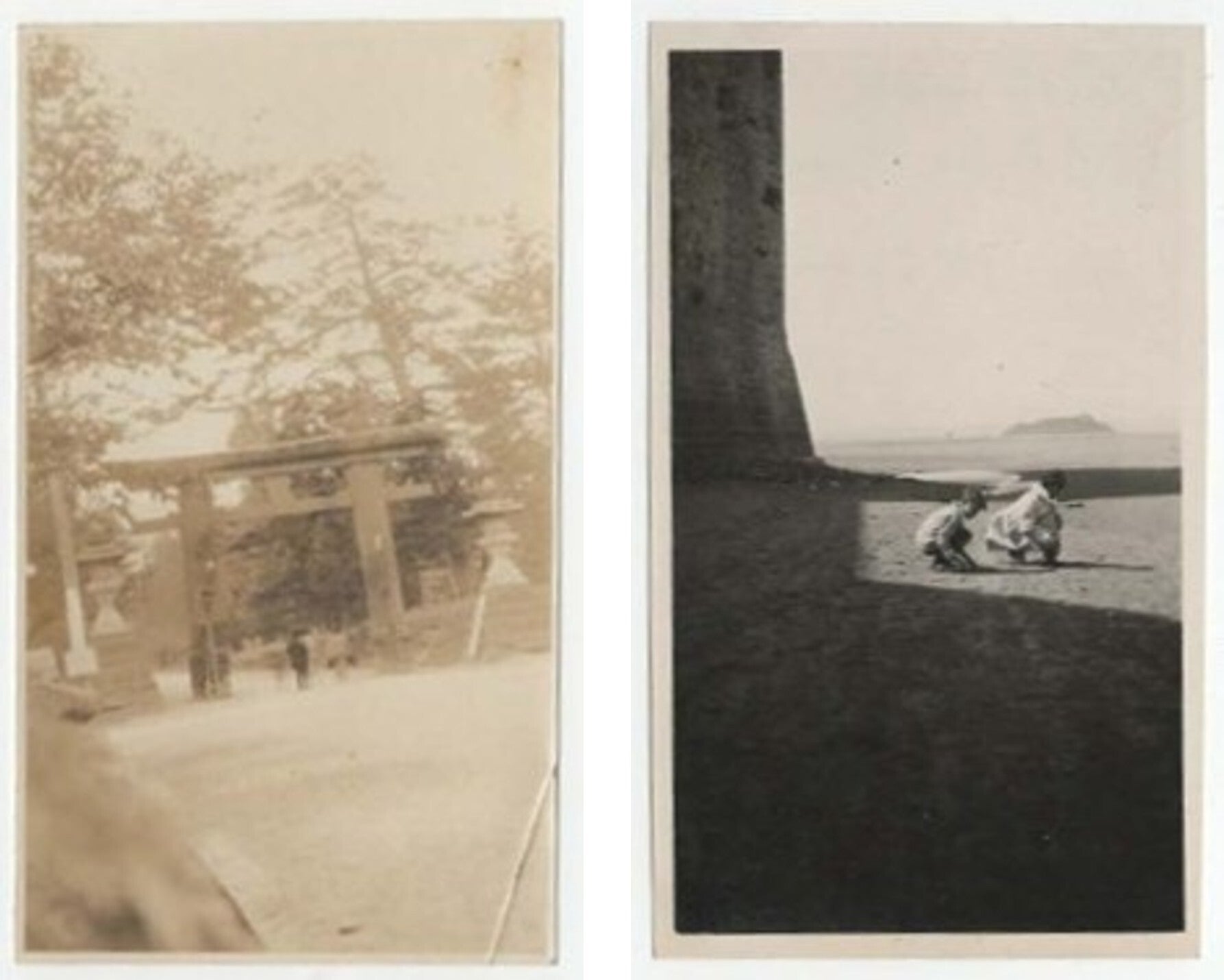 Japan Grand Tour — 1924 Photographic Album Fragment 13 Annotated
