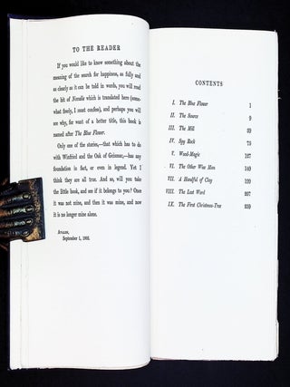 The Blue Flower [Margaret Armstrong Binding] [First Edition, First Printing]