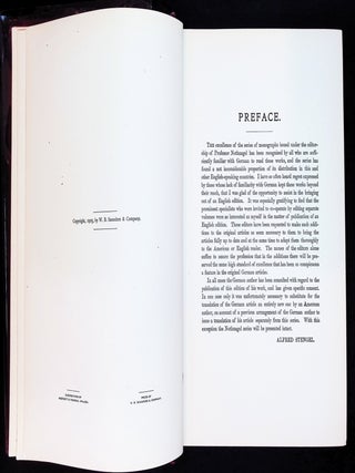 Diseases of the Blood [Nothnagel's Practice &mdash; American Edition &mdash; Early Hematology]