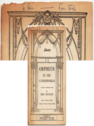 THE OFF-BROADWAY MANIFESTOS: Inscribed Presentation Libretto, Production Programs, Correspondence, and Private Ephemera