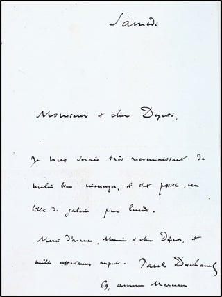 Gambetta [with an Autograph Letter Signed by Paul Deschanel]