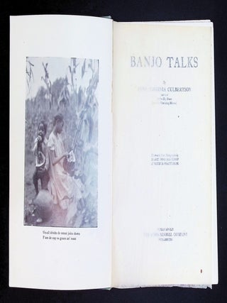 Banjo Talks [llustrated from photographs by Mary Morgan Keipp and Heustis Pratt Cook.]