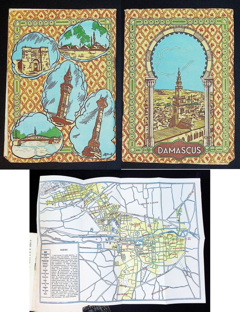Damascus: Gate of a World [Illustrated Guide to Damascus with Folding Color Street Map
