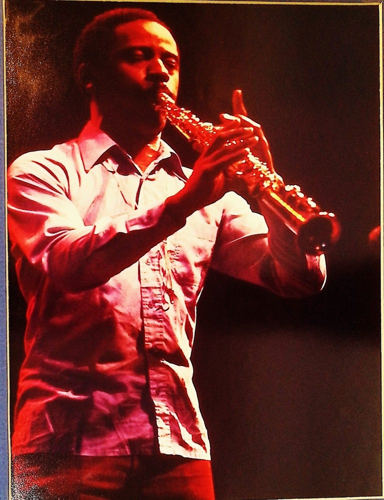 Roscoe Mitchell Performing &mdash; Art Ensemble of Chicago [Original Color Photograph]...