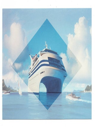 SIGNED Postcard by James A. Michener [Radisson Diamond Cruise, 1992] [Malacca, 23 September 1992]